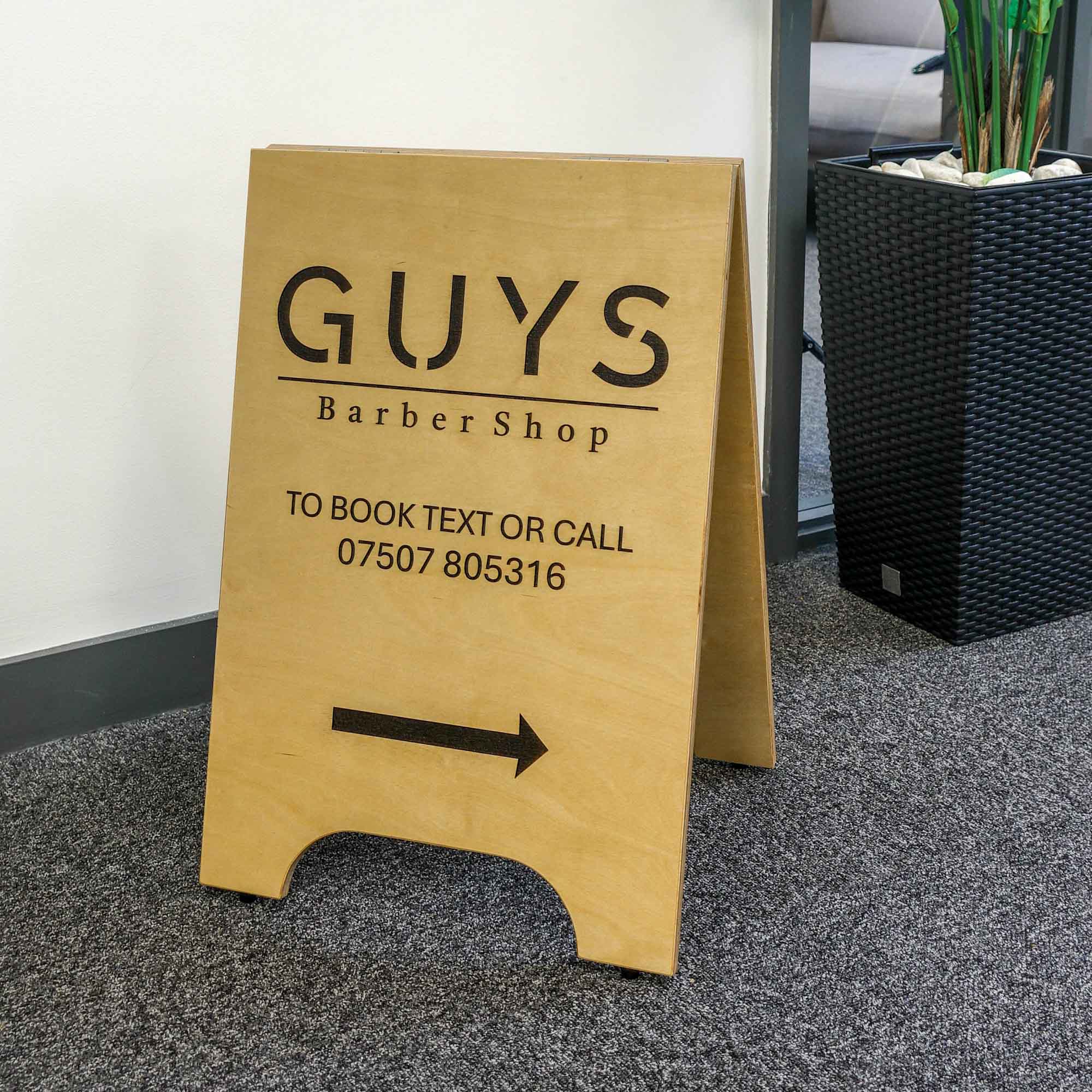 Custom A-Board Pavement Signs – UK Outdoor Business Signage