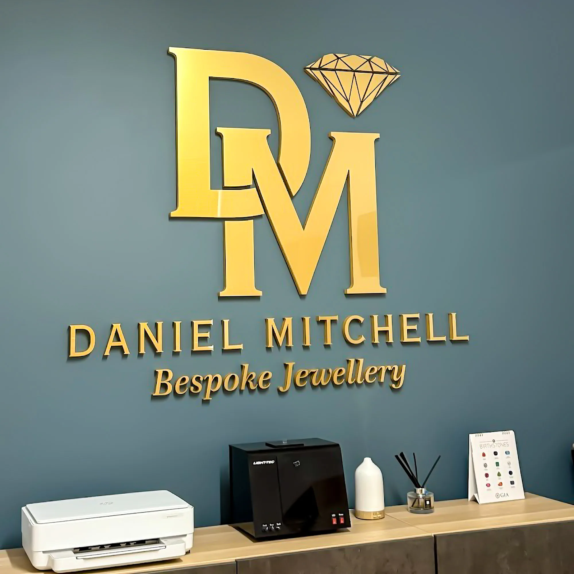 How 3d logo signs elevate office reception 1