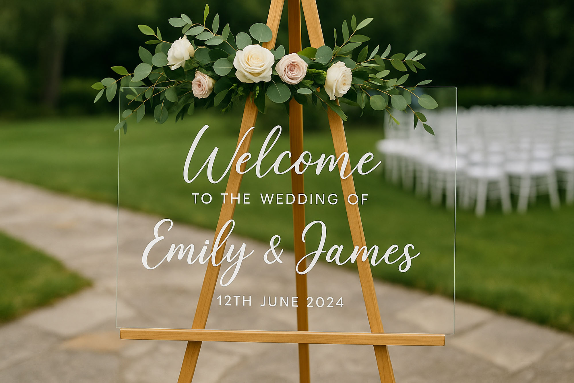 Event Signage Solutions for Weddings, Parties, and Corporate Events