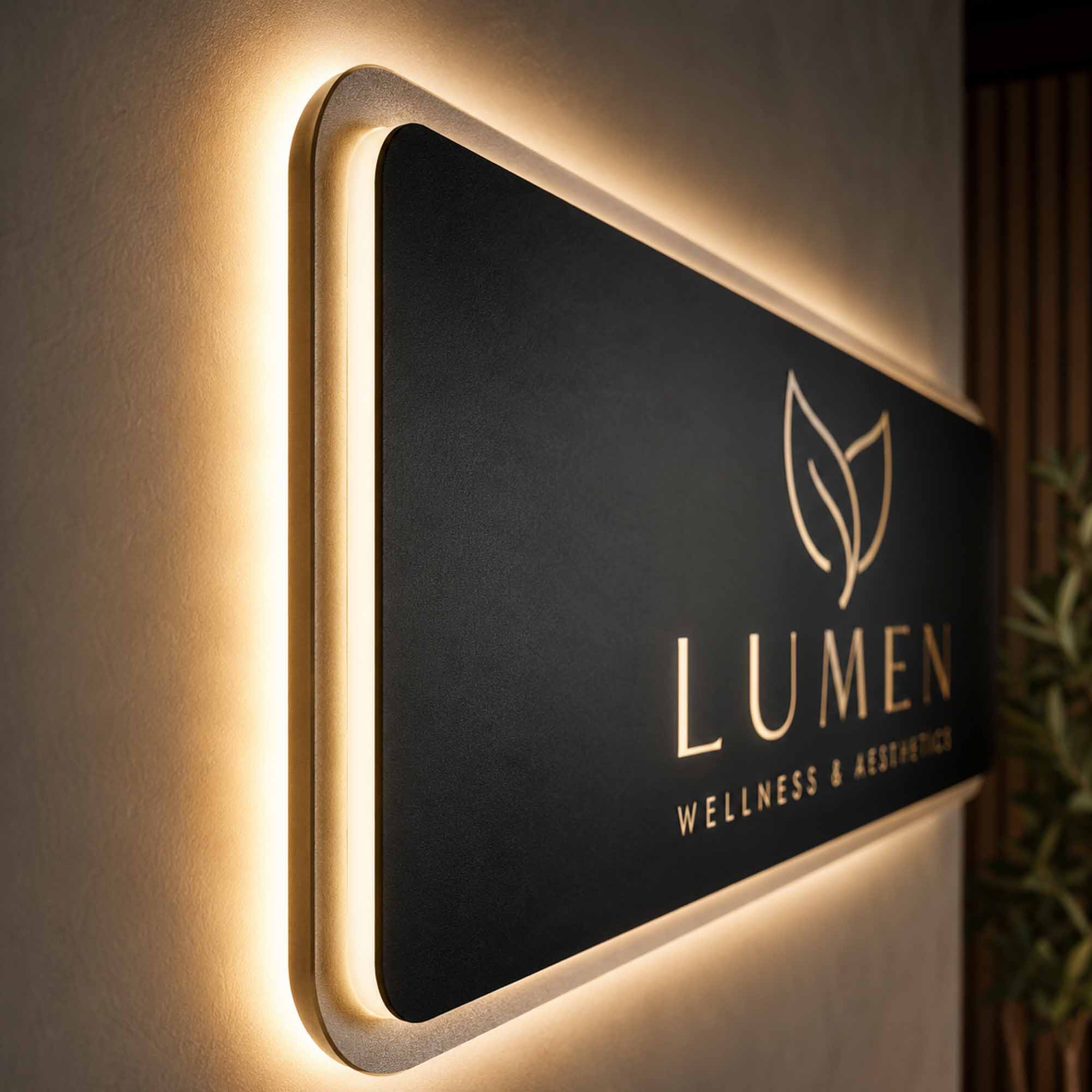 Illuminated Led Acrylic Sign